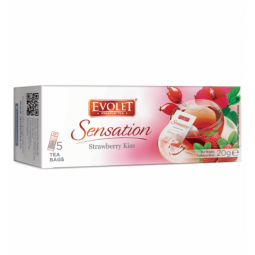 Ceai cu capsuni kiss Grandpack Sensation 5dz - EVOLET