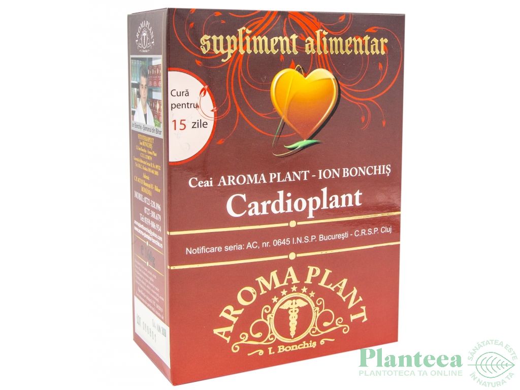 Ceai Cardioplant [afectiuni cardiace] 320g - BONCHIS