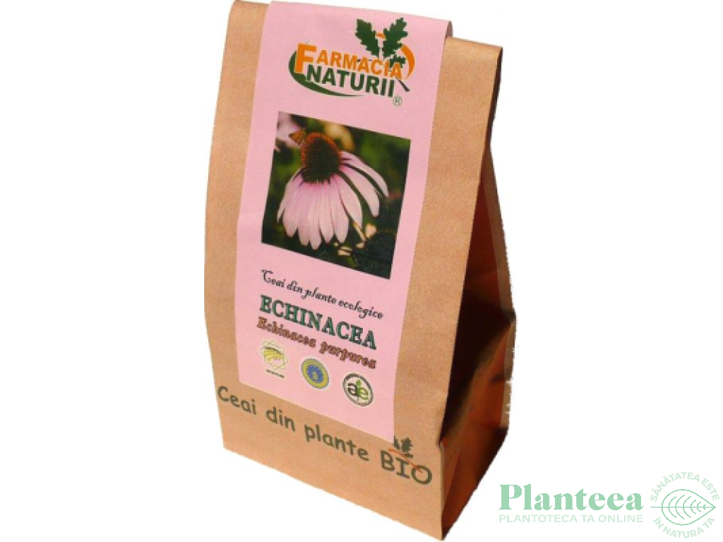 Ceai echinaceea 30g - FARMACIA NATURII