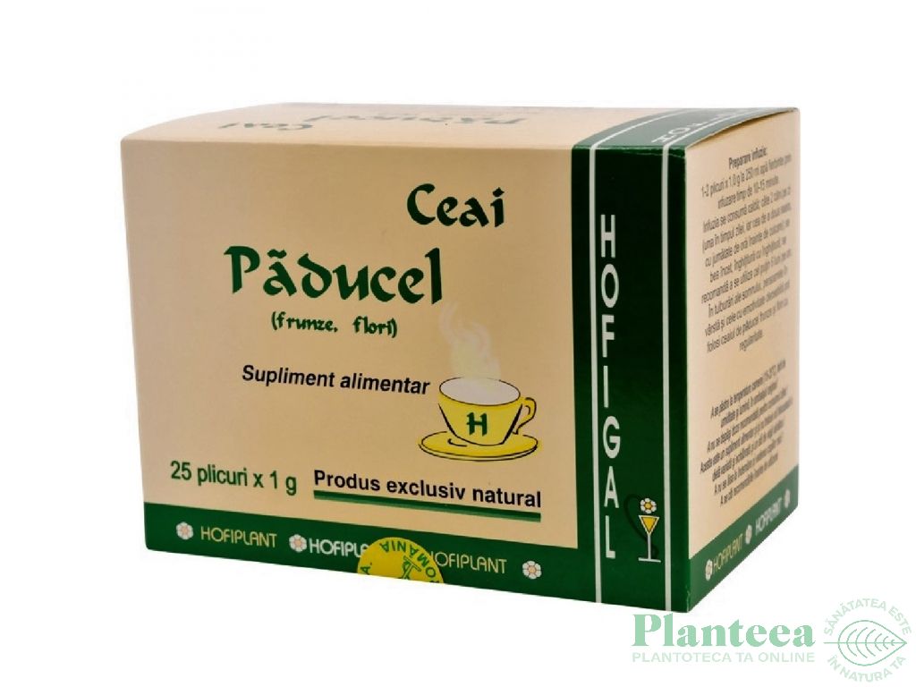 Ceai paducel flori frunze 25dz - HOFIGAL