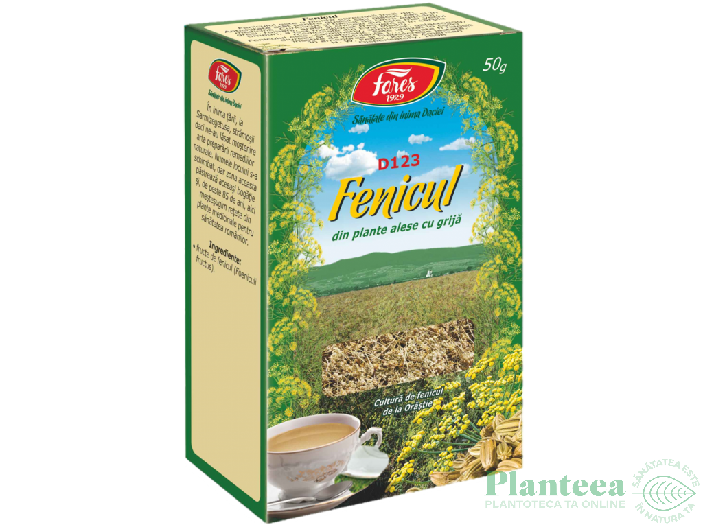 Ceai fenicul 50g - FARES