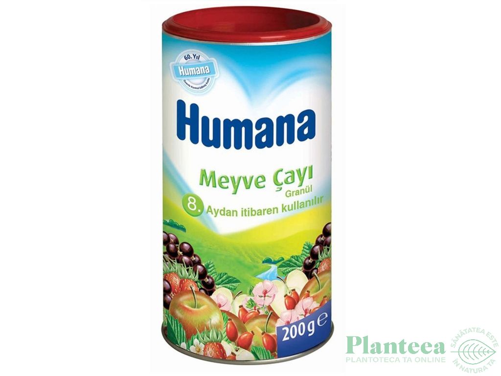 Ceai instant fructe bebe +8luni 200g - HUMANA