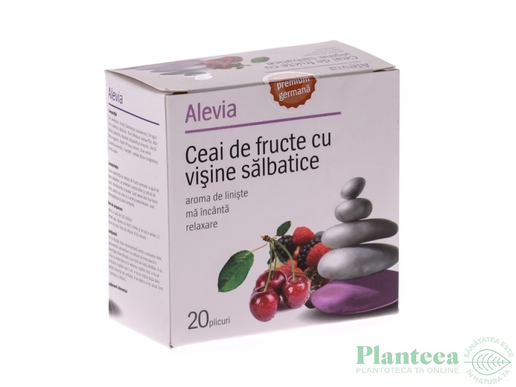 Ceai fructe visine salbatice 20dz - ALEVIA