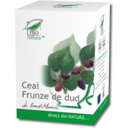 Ceai dud frunze 20dz - MEDICA