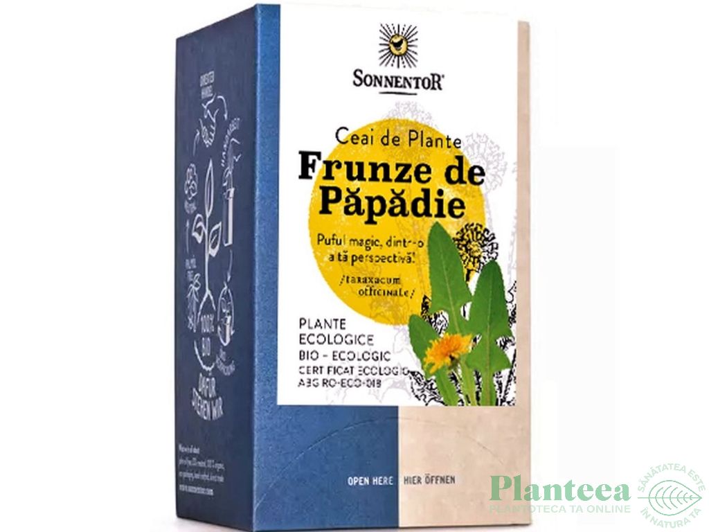 Ceai papadie frunze eco 18dz - SONNENTOR