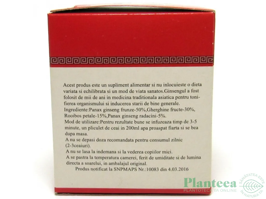 Ceai ginseng 15dz - TIANRAN