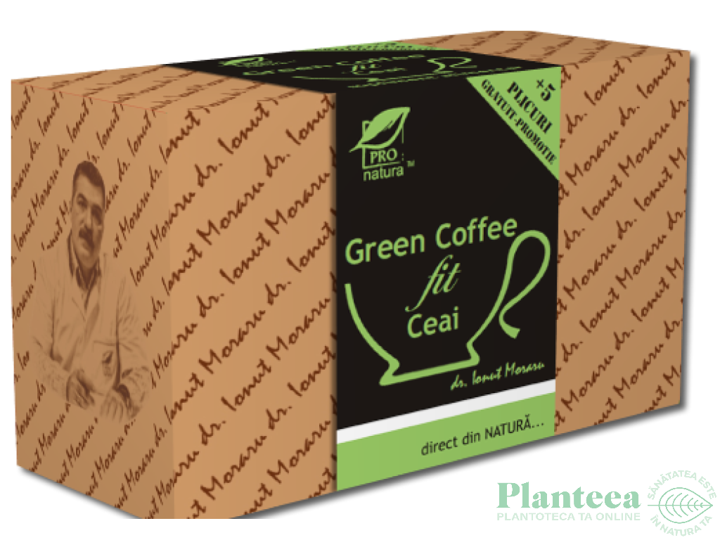 Ceai cafea verde fit 25dz - MEDICA