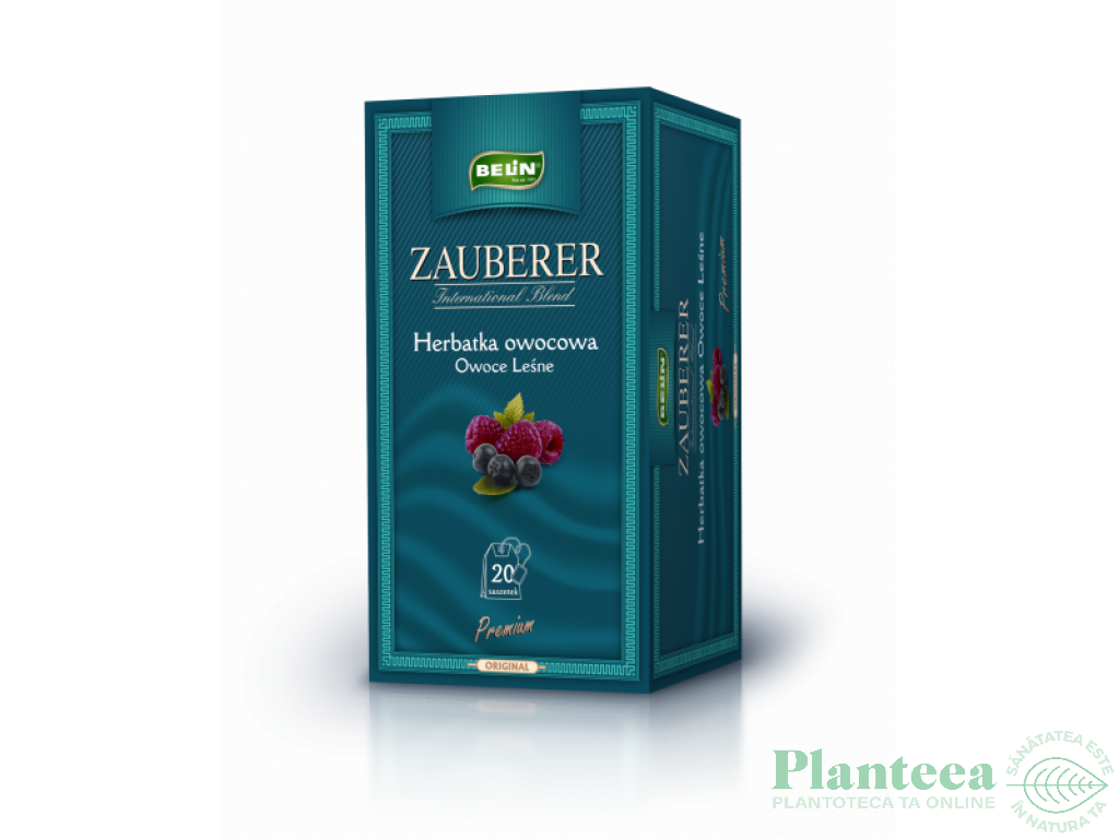 Ceai fructe padure premium 20dz - ZAUBERER