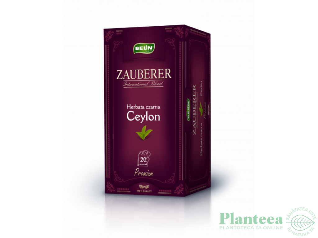 Ceai negru ceylon premium 20dz - ZAUBERER