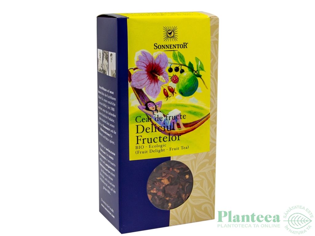 Ceai Fructe deliciul fructelor eco 100g - SONNENTOR