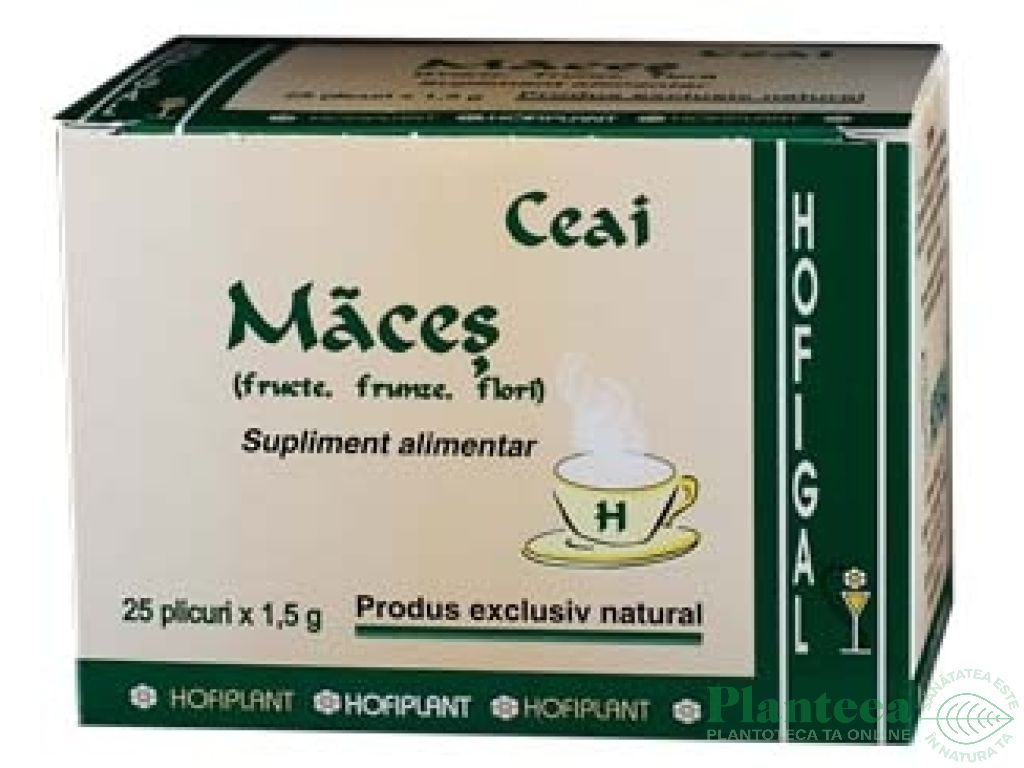 Ceai macese fructe flori frunze 25dz - HOFIGAL