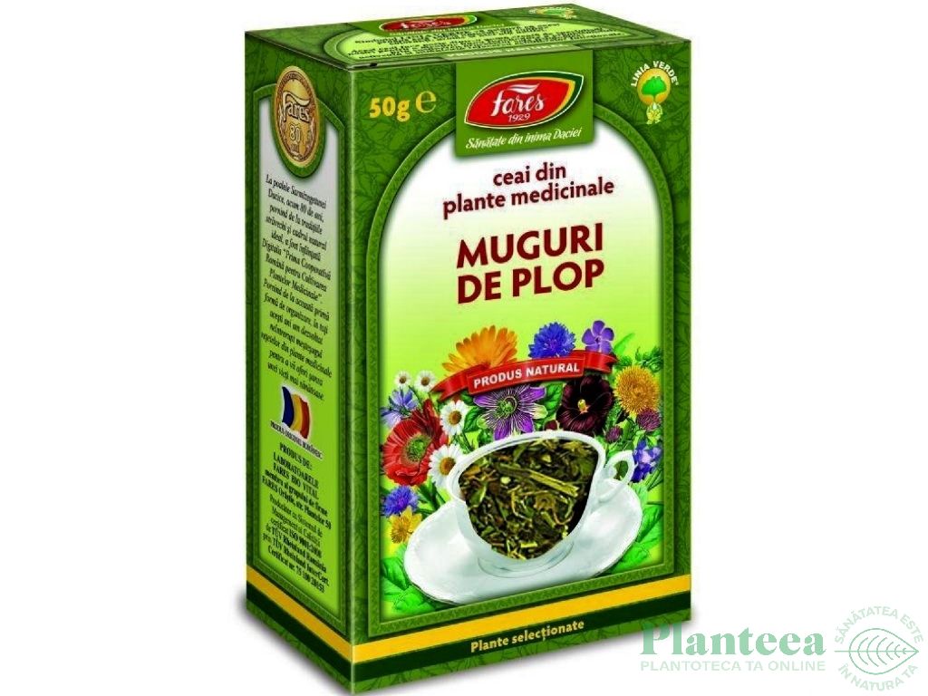 Ceai plop muguri 50g - FARES