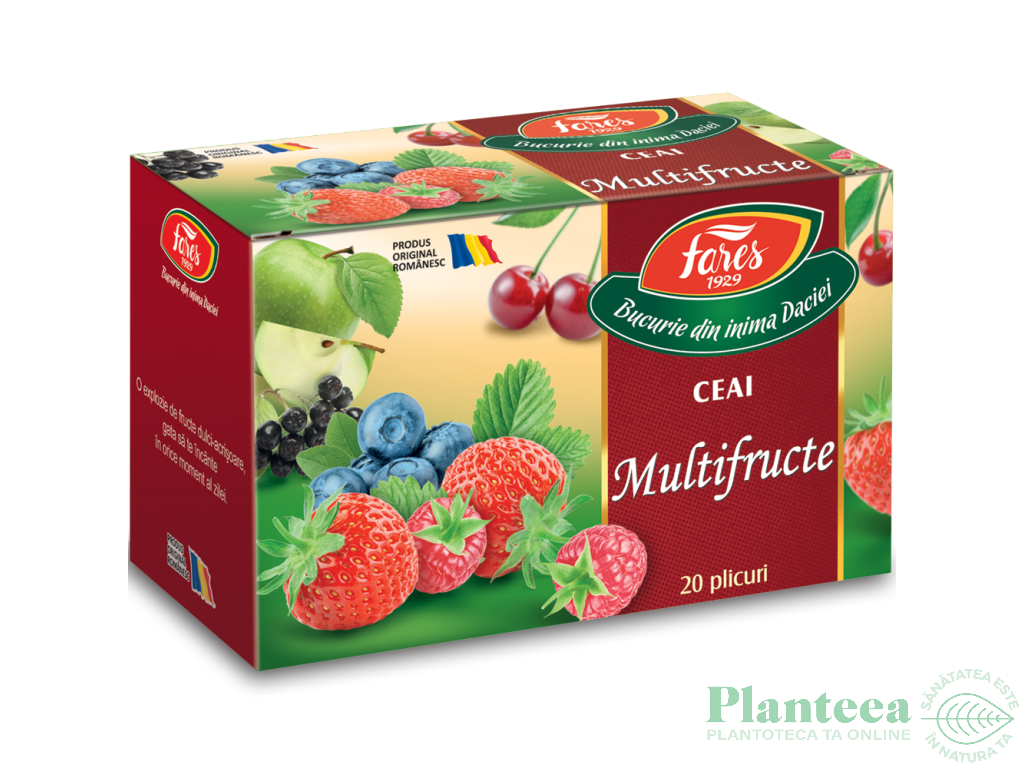 Ceai multifructe 20dz - FARES