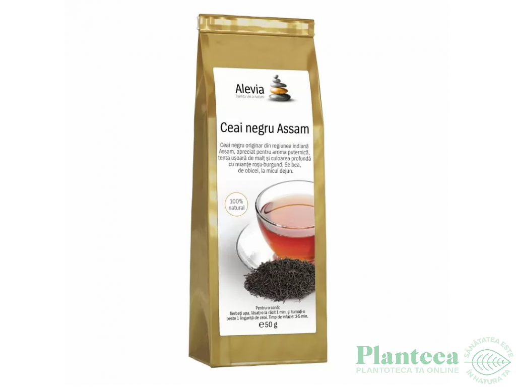 Ceai negru assam 50g - ALEVIA