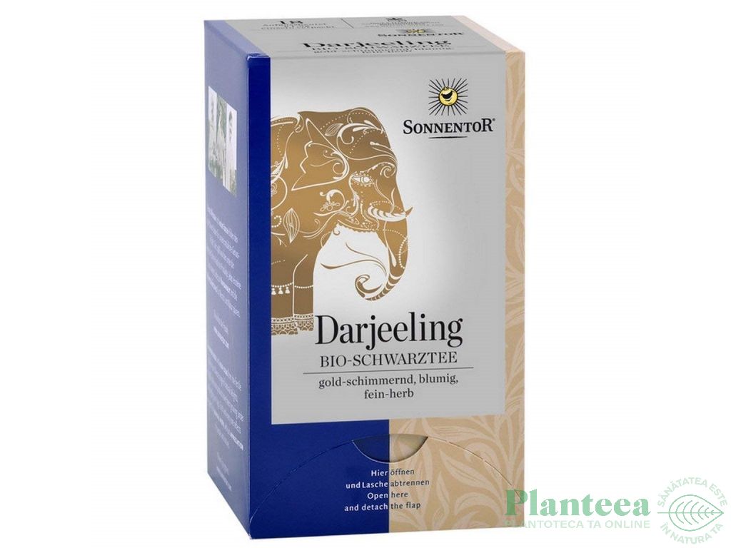 Ceai negru darjeeling eco 18dz - SONNENTOR