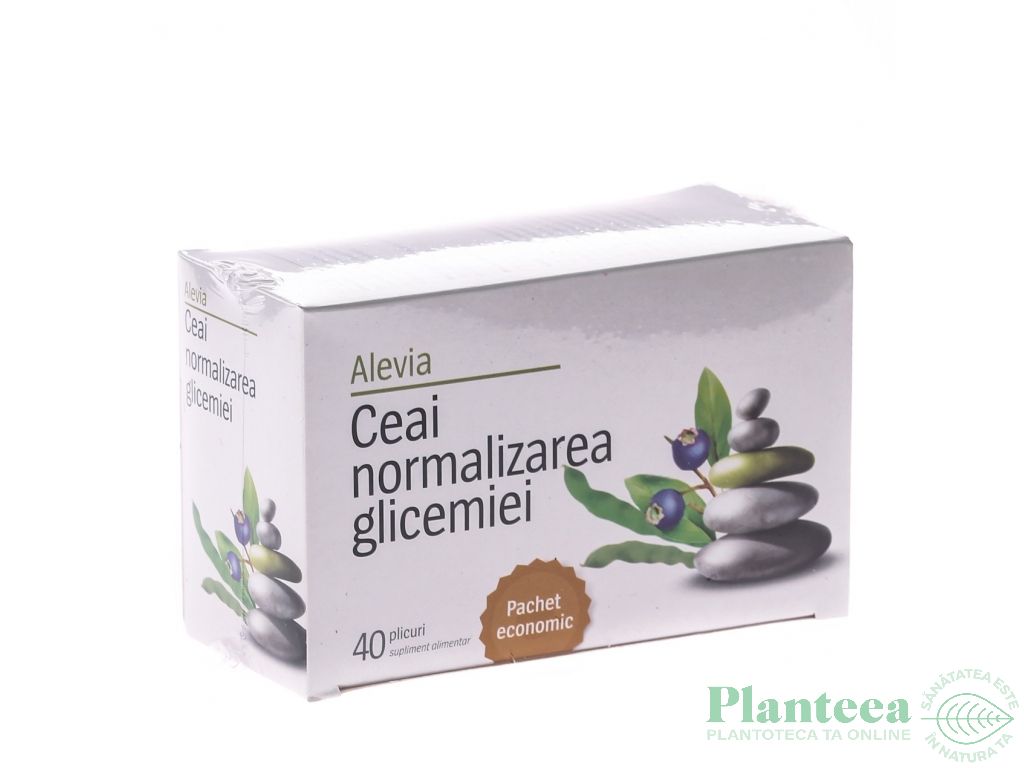 Ceai normalizarea glicemiei 40dz - ALEVIA