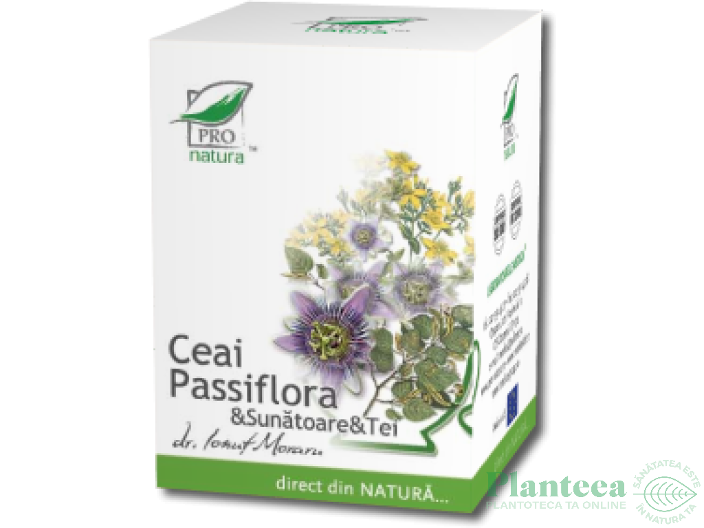 Ceai passiflora sunatoare tei 20dz - MEDICA