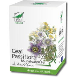 Ceai passiflora sunatoare tei 20dz - MEDICA