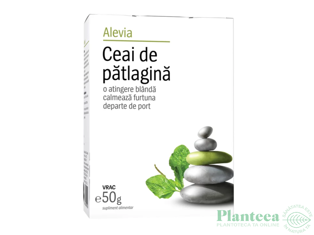 Ceai patlagina 50g - ALEVIA