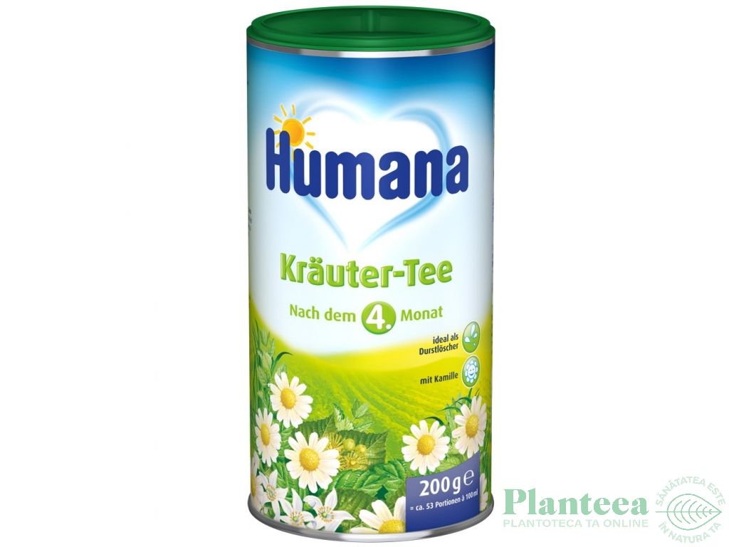 Ceai instant plante bebe +4luni 200g - HUMANA