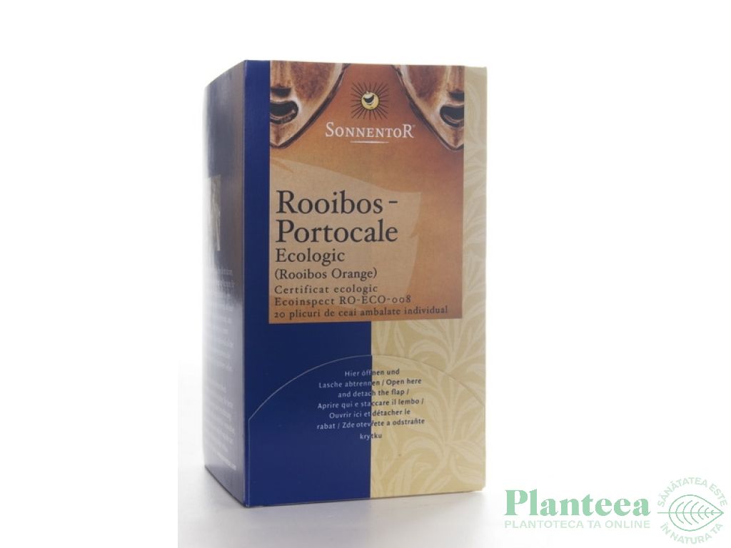 Ceai rooibos portocale eco 18dz - SONNENTOR