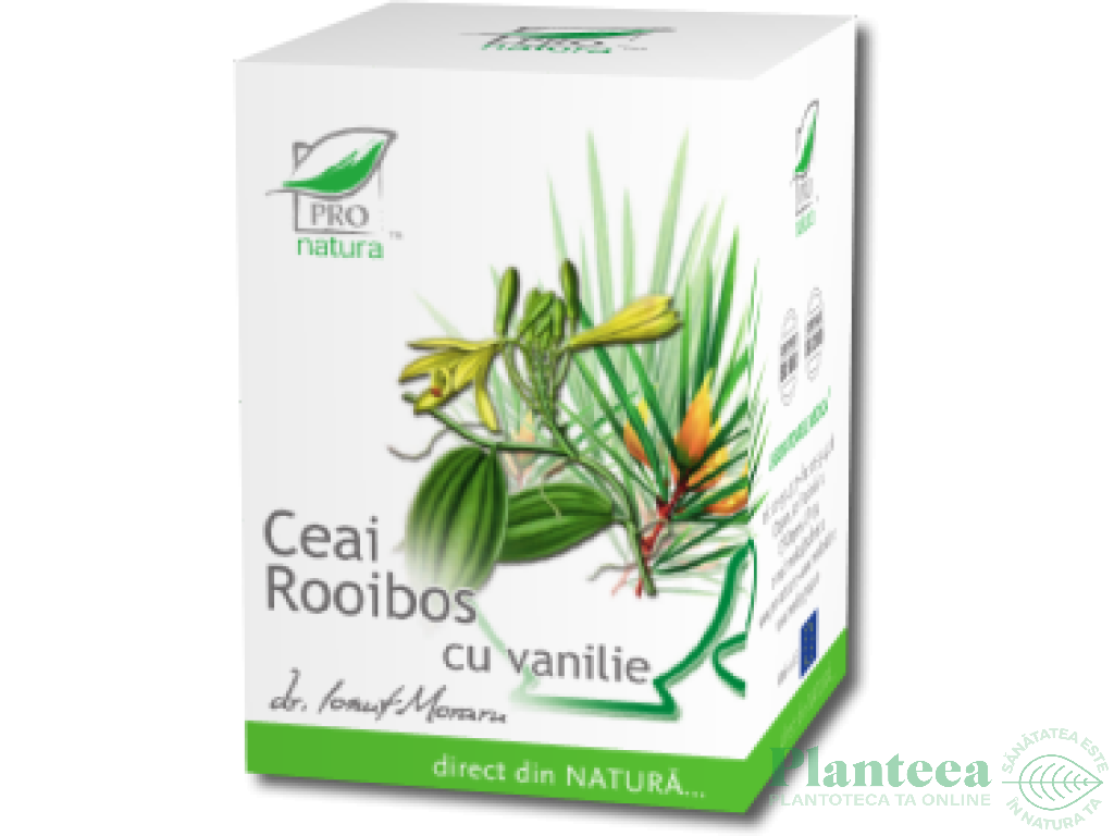 Ceai rooibos vanilie 20dz - MEDICA