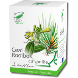 Ceai rooibos vanilie 20dz - MEDICA