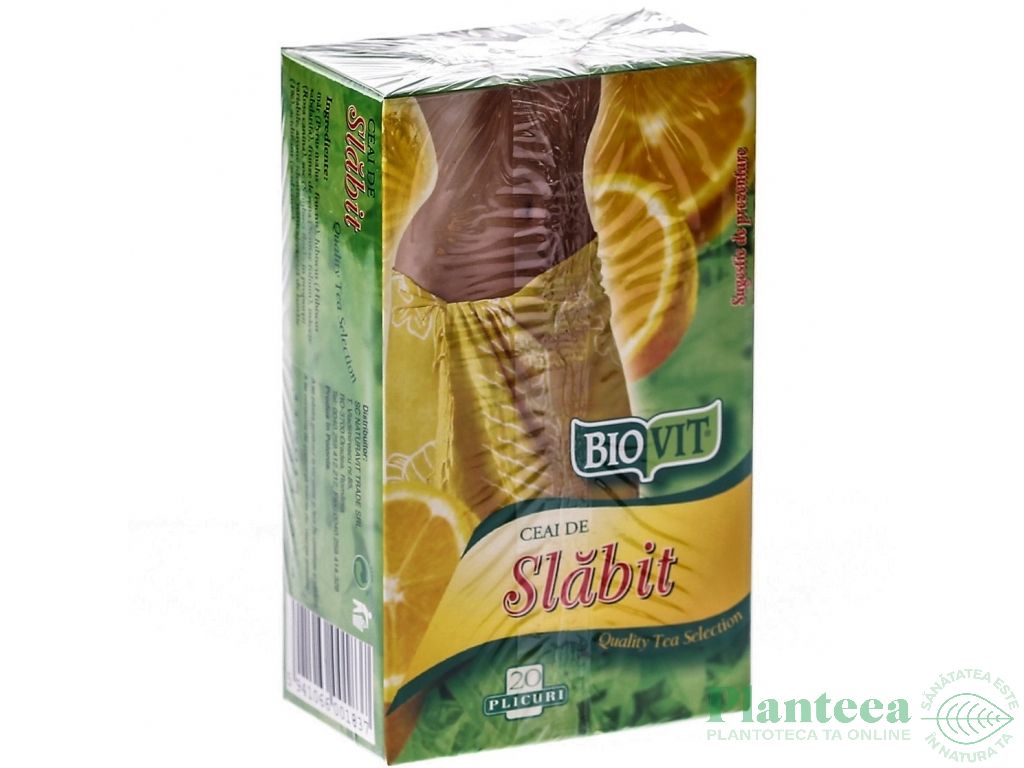 Ceai slabit cu lamaie 20dz - BIOVIT