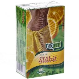 Ceai slabit cu lamaie 20dz - BIOVIT