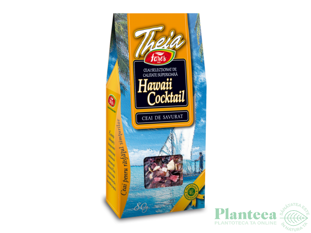 Ceai savurat Hawaii Cocktail Theia 80g - FARES