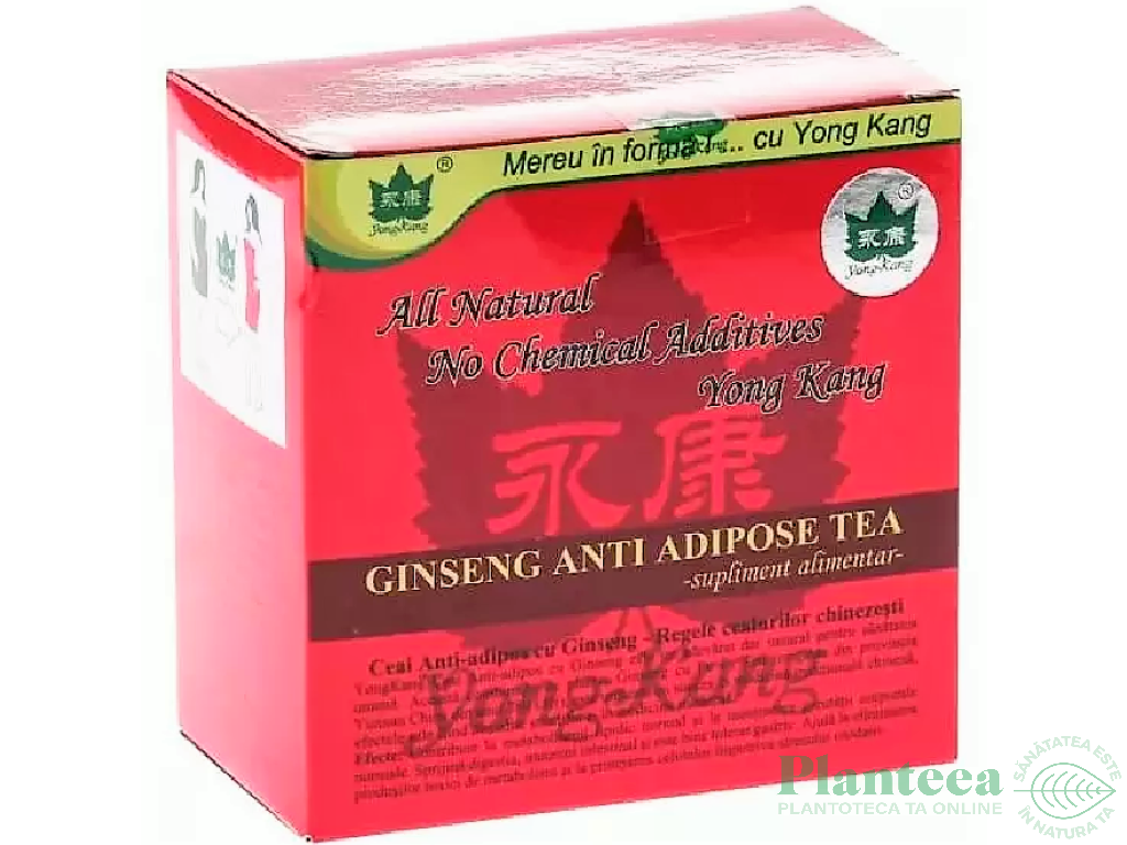 Ceai antiadipos ginseng 30dz - YONG KANG