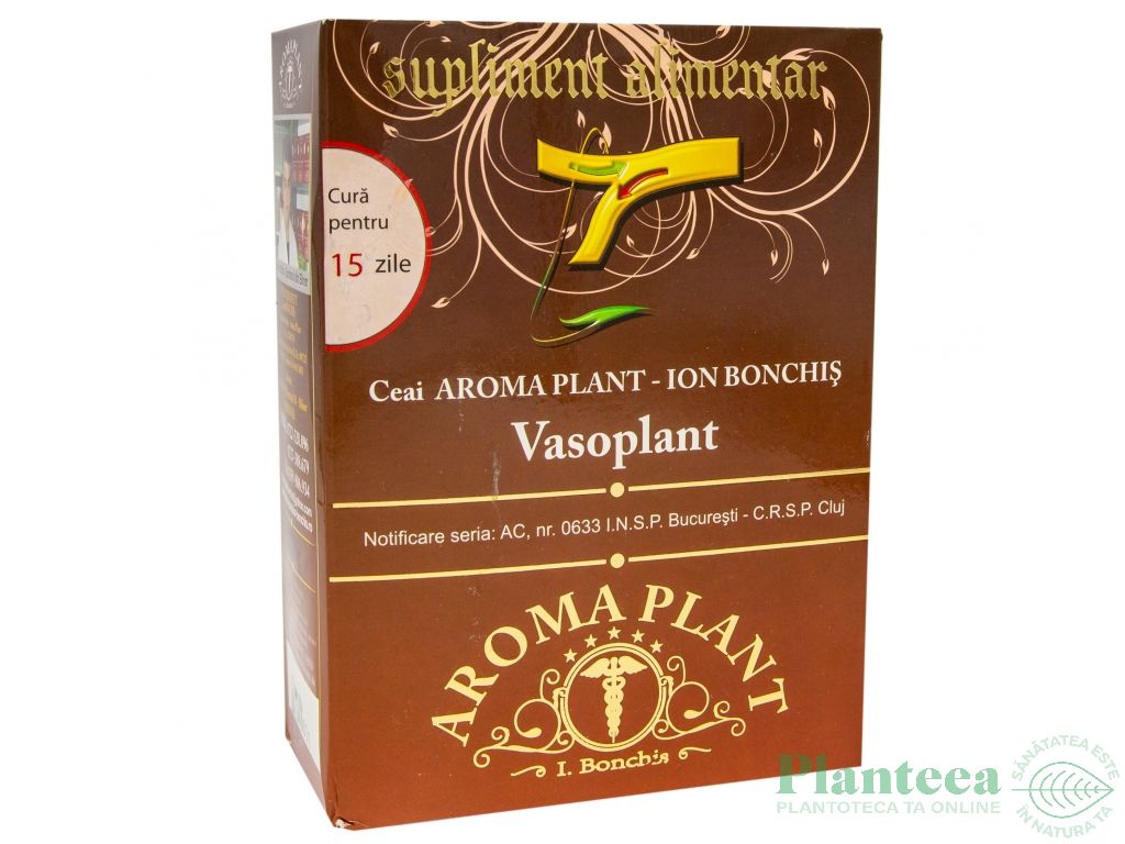 Ceai Vasoplant [afectiuni circulatorii] 160g - BONCHIS