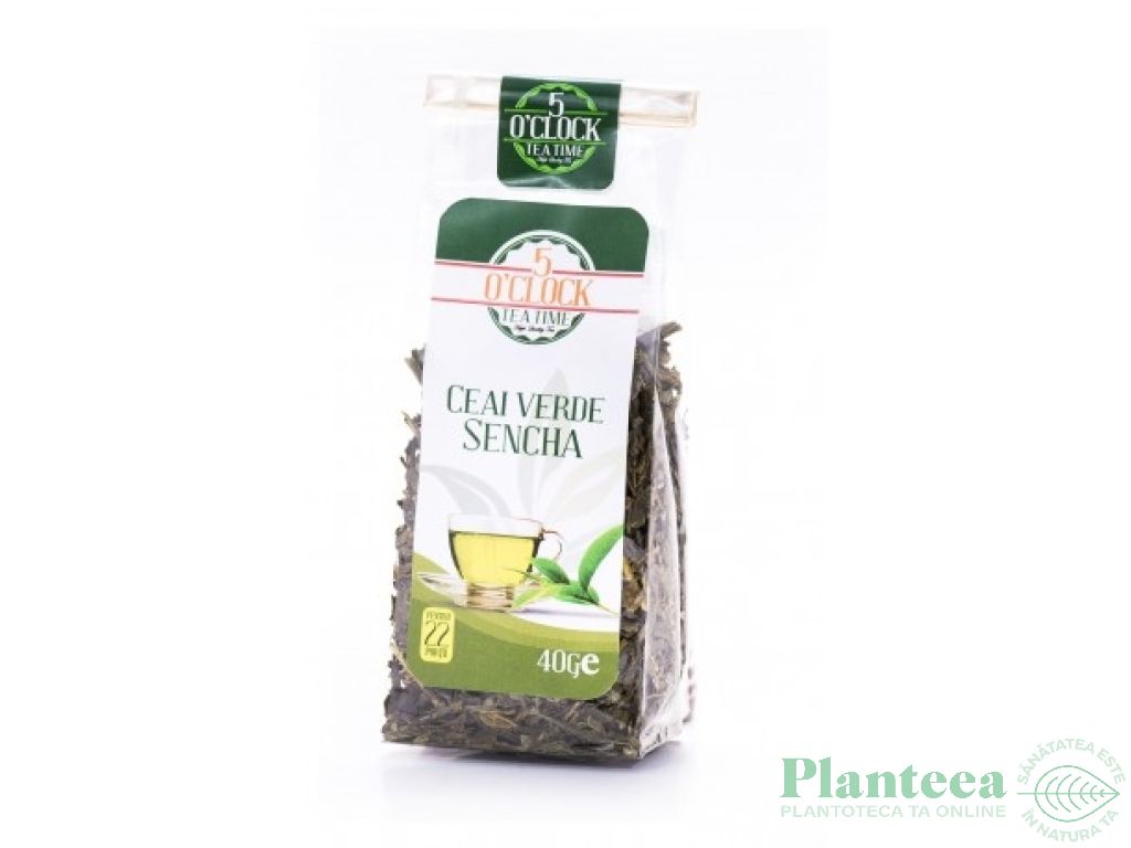 Ceai verde sencha 40g - 5 O`CLOCK