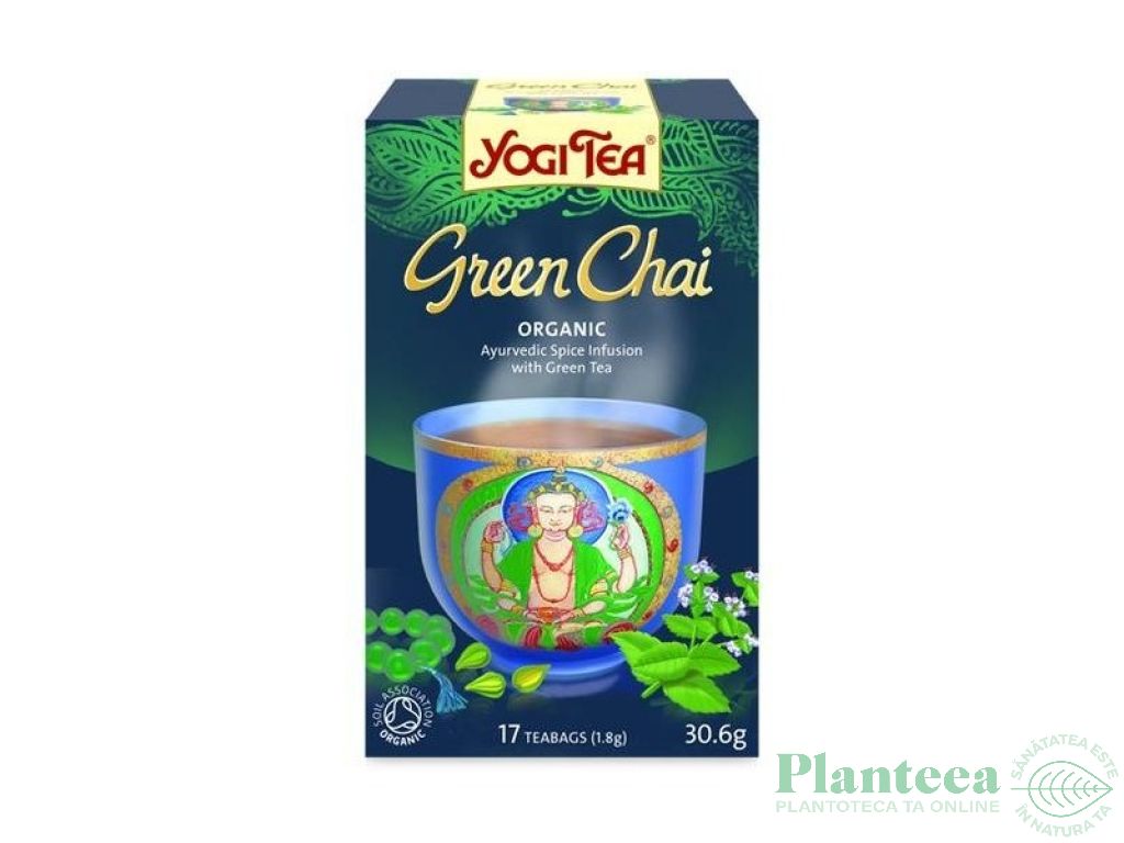 Ceai verde Chai eco 17dz - YOGI TEA