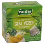 Ceai Piramida verde lemongrass 20dz - BELIN