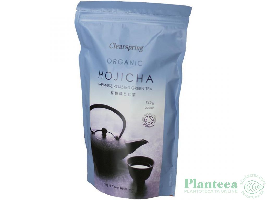 Ceai verde prajit hojicha eco 125g - CLEARSPRING