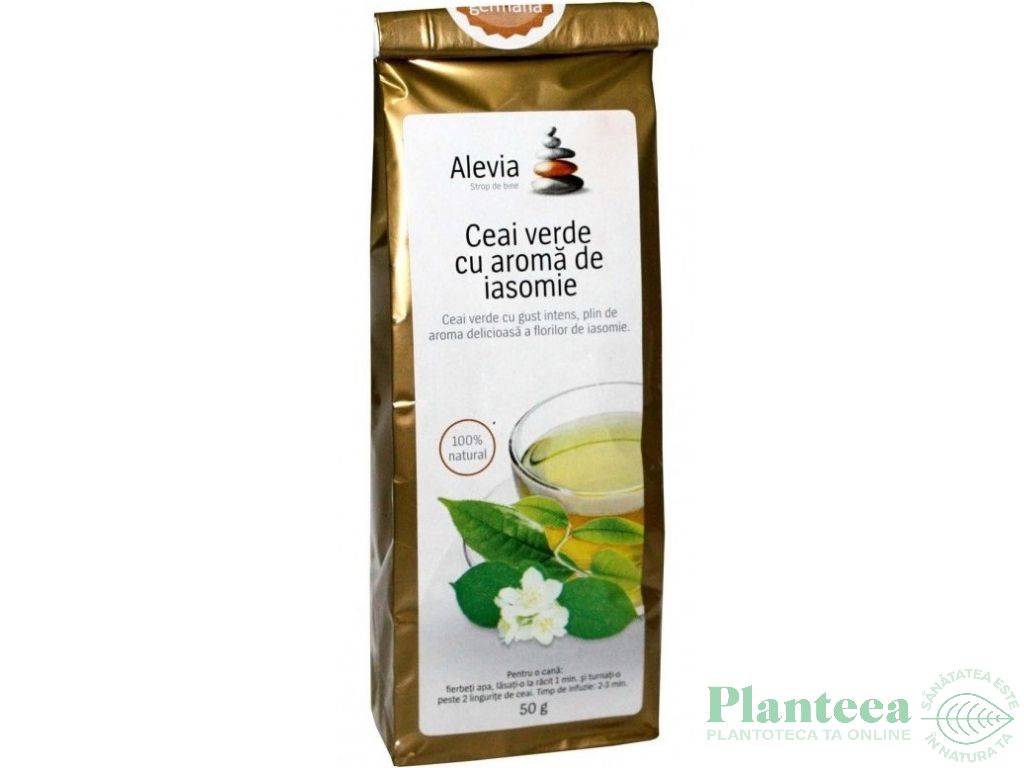Ceai verde iasomie 50g - ALEVIA