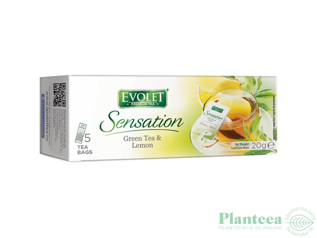 Ceai verde lamaie Grandpack Sensation 5dz - EVOLET