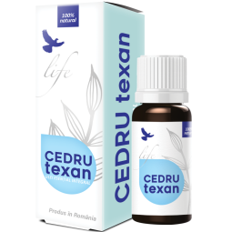 Ulei esential integral cedru texan 10ml - LIFE