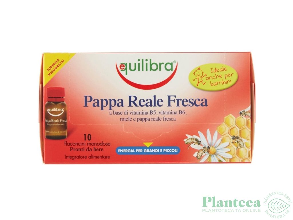 Pappa Reale Fresca [Laptisor matca proaspat] monodoze 10x15ml - EQUILIBRA