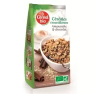 Cereale crocante amarant ciocolata eco 375g - CEREAL BIO