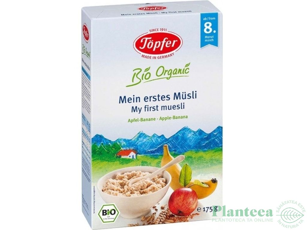 Cereale Musli Bebe 8luni 175g Topfer Pret 21 8 Lei Planteea