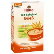 Porridge gris integral bebe +4luni eco 250g - HOLLE