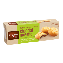 Biscuiti crema ciocolata alune eco 125g - FILET BLEU