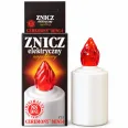 Candela electronica efect flacara 88zile alb 65g - CEREMONY