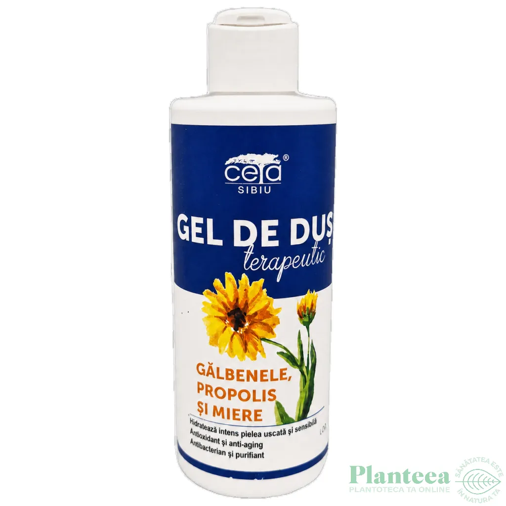 Gel dus terapeutic galbenele propolis miere 200ml - CETA
