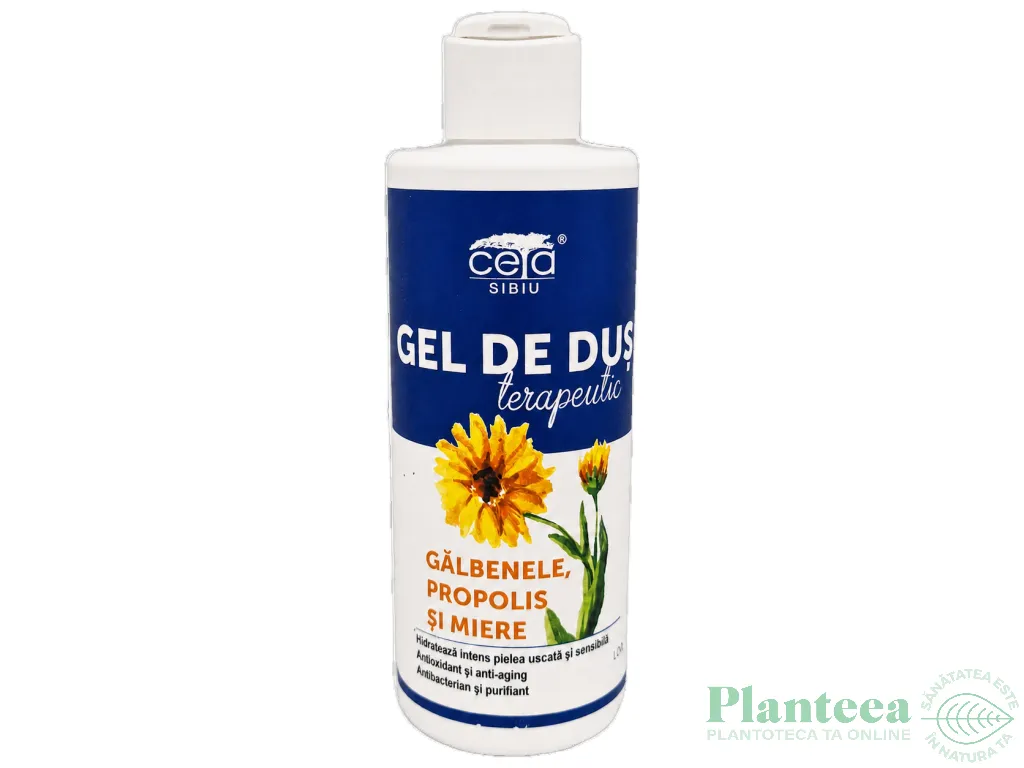 Gel dus terapeutic galbenele propolis miere 200ml - CETA