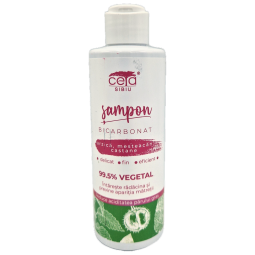 Sampon 99,5%vegetal bicarbonat urzica mesteacan castane 200ml - CETA