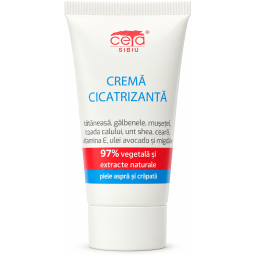 Crema cicatrizanta piele aspra crapata 97%vegetala 50ml - CETA