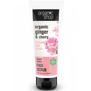 Scrub facial purificator cirese ghimbir 75ml - ORGANIC SHOP